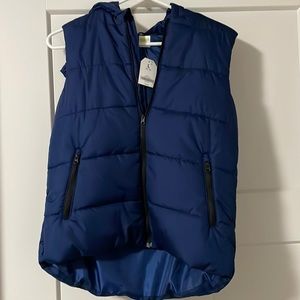 Boys blue crazy 8 vest- NWT